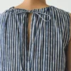 Abito in cotone a righe tinto naturale Martha Abito in cotone a righe tinto naturale Martha