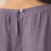 Abito in lino leggero con vita arricciata Abito in lino leggero con vita arricciata