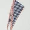 Bandana a quadri Cook Check stampata a mano