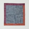 Bandana con stampa a blocchi a strisce patchwork Bandana con stampa a blocchi a strisce patchwork