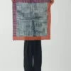 Bandana con stampa a blocchi a strisce patchwork Bandana con stampa a blocchi a strisce patchwork