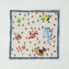 Bandana in cotone con stampa da tavola Bandana in cotone con stampa da tavola