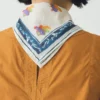 Bandana in cotone con stampa da tavola Bandana in cotone con stampa da tavola