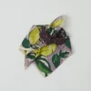 Bandana in cotone e seta con disegno di frutta Bandana in cotone e seta con disegno di frutta