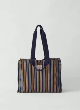 Borsa in cotone a righe Moismont Borsa in cotone a righe Moismont