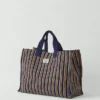 Borsa in cotone a righe Moismont Borsa in cotone a righe Moismont