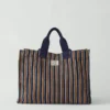 Borsa in cotone a righe Moismont Borsa in cotone a righe Moismont