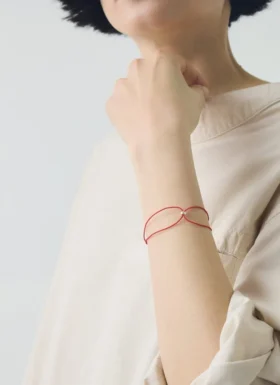 Bracciale con perline in argento di Helena Rohner