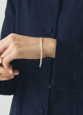 Bracciale Urchin in argento fino di Emily Nixon