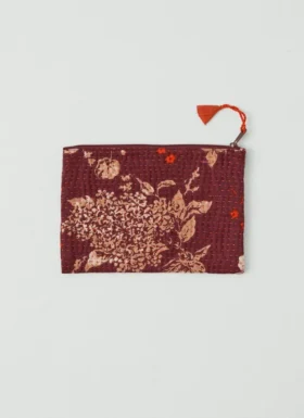 Bustina Kantha in tessuto di scarto