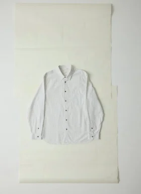 Camicia a righe jacquard