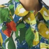 Camicia con stampa di frutta disegnata da Gia