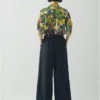 Camicia con stampa di frutta disegnata da Gia