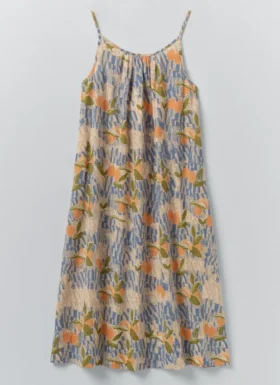 Camicia da notte in cotone con stampa Picnic Camicia da notte in cotone con stampa Picnic
