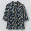 Camicia Gia con stampa alle erbe