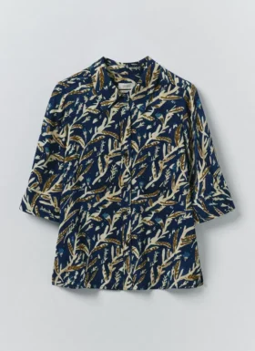 Camicia Gia con stampa alle erbe