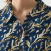 Camicia Gia con stampa alle erbe