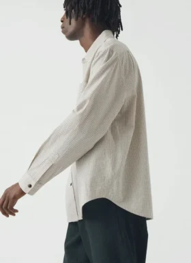 Camicia in cotone a quadri