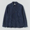 Camicia in cotone a righe ferroviarie