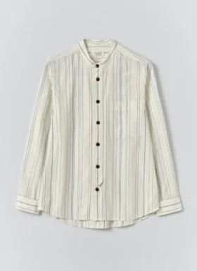 Camicia in cotone a righe irregolari Jasper