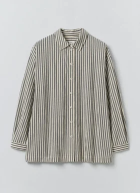 Camicia in cotone a righe Tablier