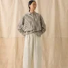 Camicia in cotone a righe Tablier