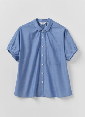 Camicia in cotone arricciato Cecily