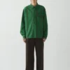 Camicia in cotone e lino a righe Camicia in cotone e lino a righe