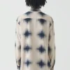 Camicia in cotone Ikat a mosaico Camicia in cotone Ikat a mosaico