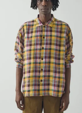 Camicia in lino a quadri Gelato Camicia in lino a quadri Gelato