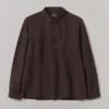 Camicia in lino con mezza abbottonatura Camicia in lino con mezza abbottonatura