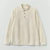 Camicia in lino con mezza abbottonatura Camicia in lino con mezza abbottonatura
