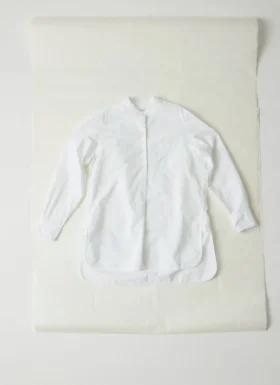 Camicia lunga in cotone Oxford Taro