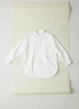 Camicia lunga oversize in cotone Oxford