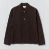 Camicia smockata in velluto a coste biologico Camicia smockata in velluto a coste biologico