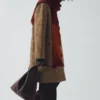 Cappotto in lana a quadri vivaci
