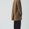 Cappotto in lana a quadri vivaci