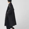 Cappotto raglan in cotone cerato Frankie