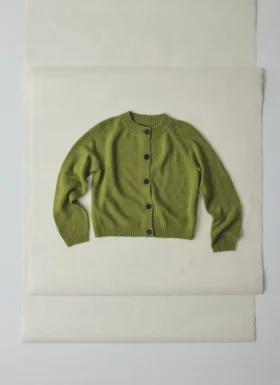 Cardigan raglan in lana e cashmere Eden
