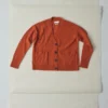 Cardigan squadrato in lana e cashmere Ffion