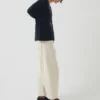 Cardigan squadrato in lana e cashmere Ffion
