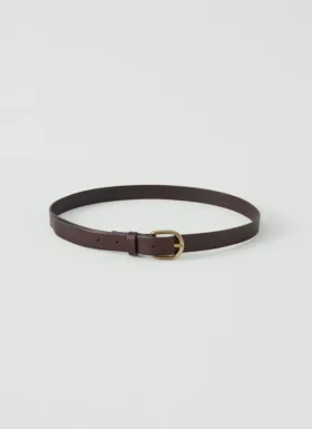 Cintura sottile in pelle con fibbia Laperruque Cintura sottile in pelle con fibbia Laperruque