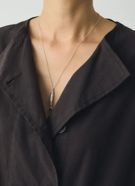 Collana con ciondolo a forma di pesce in argento Alba