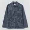 Giacca da lavoro in denim a righe Hickory Giacca da lavoro in denim a righe Hickory