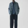 Giacca da lavoro in denim a righe Hickory Giacca da lavoro in denim a righe Hickory