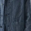 Giacca da lavoro in denim a righe Hickory Giacca da lavoro in denim a righe Hickory