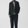 Giacca in cotone e lana Sketch Check Giacca in cotone e lana Sketch Check