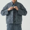Giacca in denim a righe Hickory Giacca in denim a righe Hickory