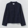 Giacca in denim indaco giapponese