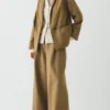 Giacca in twill di cotone e lino Giacca in twill di cotone e lino